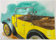 Vintage Car-2 (ART-3013-100129) - Handpainted Art Painting - 15 in X 11in