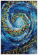 Floral Wave - A3 Sized Painting (ART-15028-100368) - Handpainted Art Painting - 10 in X 15in