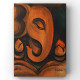 Ganesha (ART-3512-100364) - Handpainted Art Painting - 10in X 11in