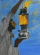 The Lantern (ART-1660-100479) - Handpainted Art Painting - 18 in X 24in