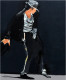 Magic Of Michael (ART-15115-100510) - Handpainted Art Painting - 10 in X 14in