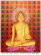 Buddha Painting (ART-6533-100916) - Handpainted Art Painting - 36 in X 48in