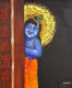 Bal Gopal 2 (ART-15181-100921) - Handpainted Art Painting - 24 in X 30in