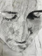 Wet Face (ART-15215-100963) - Handpainted Art Painting - 11 in X 16in