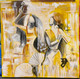 Mordern Art - Krishna Radha (ART-9015-100927) - Handpainted Art Painting - 18in X 18in