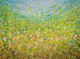 Splashy Spring (ART-5042-100975) - Handpainted Art Painting - 24in X 18in