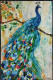 THE MOTIF BIRD (ART-15199-100980) - Handpainted Art Painting - 24 in X 36in
