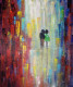 Happy Stroll (ART-5042-101003) - Handpainted Art Painting - 18in X 24in