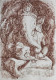 Ganpati Bappa (ART-7901-101049) - Handpainted Art Painting - 8 in X 12in