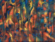 Abstract Art (ART-464-101305) - Handpainted Art Painting - 42in X 32in