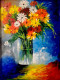 Shades Of Love (ART-5868-101624) - Handpainted Art Painting - 23 in X 35in