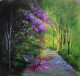 Landscape 3 (ART-1038-101723) - Handpainted Art Painting - 24in X 24in