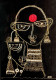 Bindi (ART-5978-101824) - Handpainted Art Painting - 9in X 12in