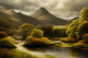 Water Mountains (PRT-8991-101890) - Canvas Art Print - 60in X 40in
