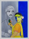 Love Of Soul (ART-15502-102056) - Handpainted Art Painting - 17in X 20in