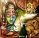 Buddha (ART-15484-102085) - Handpainted Art Painting - 24in X 24in