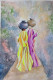 Pitcher Women -100 (ART-7573-102166) - Handpainted Art Painting - 15in X 22in