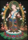 White Tara (ART-8325-102245) - Handpainted Art Painting - 24in X 33in
