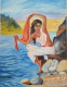 Solitude (ART-15503-102336) - Handpainted Art Painting - 18in X 24in