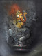 Lord Ganesh 51 (ART-1038-102492) - Handpainted Art Painting - 24in X 32in