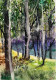 Woodland (ART-8841-102521) - Handpainted Art Painting - 8in X 11in