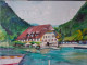 Landscape (ART-8343-102534) - Handpainted Art Painting - 16in X 12in