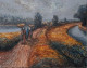 BUCOLIC PATH (ART-8163-102518) - Handpainted Art Painting - 30in X 24in