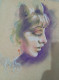 Woman (ART-15604-102583) - Handpainted Art Painting - 10in X 13in