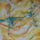 Peek-a- Blue (ART-8247-102620) - Handpainted Art Painting - 24in X 24in