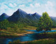 Lake View (ART-464-102813) - Handpainted Art Painting - 30in X 24in