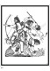 Hunting (ART-15663-102861) - Handpainted Art Painting - 19in X 24in