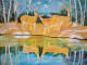Adopt The Pace Of Nature. Her Secret Is Patience. (ART-7672-102960) - Handpainted Art Painting - 40in X 30in