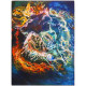 Cosmic Nights ; Illuminati 3 (ART-9073-103079) - Handpainted Art Painting - 18in X 24in