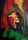 Buddha Painting (ART-15736-103087) - Handpainted Art Painting - 10in X 14in