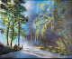 Beautiful Landscape (ART-7615-103113) - Handpainted Art Painting - 30in X 24in