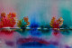 Beautiful Extremity, Landscape Abstract, Vibrant Nature -170 (ART-15639-103136) - Handpainted Art Painting - 18in X 12in
