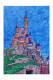 "Modern Skyscrapers And Historical Landmarks" (ART-7389-103158) - Handpainted Art Painting - 10in X 14in