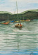 Harbour (PRT-398-103237) - Canvas Art Print - 13in X 18in