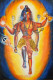 Manifestation Of Rudra (ART-8697-103275) - Handpainted Art Painting - 24in X 36in