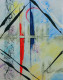 Crossing Bridges To New Adventures. (ART-15781-103352) - Handpainted Art Painting - 24in X 30in