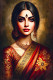 Ethereal Bridal Beauty (PRT-15697-103412) - Canvas Art Print - 24in X 36in
