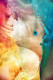 Painted Abstract#9750 (PRT-15842-103733) - Canvas Art Print - 20in X 30in