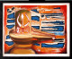 Lord Shiva (ART-8091-103741) - Handpainted Art Painting - 22in X 18in