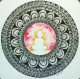 Buddha (ART-9054-103869) - Handpainted Art Painting - 16in X 16in