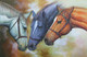 Three Faces - 36in X 24in,RAJVEN22_3624,Acrylic Colors,Race,Horses,Racing,Achiver,Riding - Buy Paintings online in India