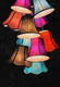 Lamps (PRT_268) - Framed Canvas Art Print - 21in X 30in