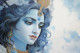 Krishna 3 (PRT-7809-104108) - Canvas Art Print - 12in X 8in