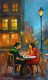 An Evening (ART-4209-104104) - Handpainted Art Painting - 9in X 13in