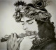 Shree Krishna (PRT-15950-104177) - Canvas Art Print - 18in X 17in