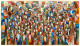 Symphony Of Unity (PRT-8907-104268) - Canvas Art Print - 24in X 14in